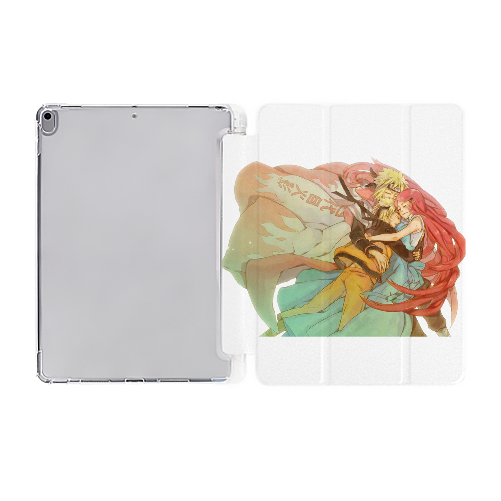 （画像用） NARUTO -ナルト- うずまき ナルト Uzumaki Naruto IPad ケース ペン収納付き 三つ折りスタンド PUレザー×シリコン 対応機種9.5/10.5/10.9インチ